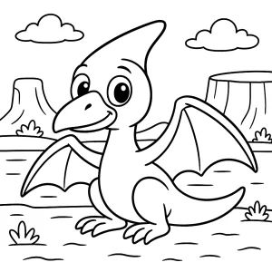 Kolorowanka Dinozaury