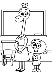 Kolorowanka Gumball