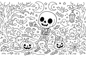 Kolorowanka Halloween