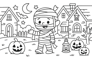 Kolorowanka Halloween