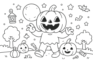 Kolorowanka Halloween