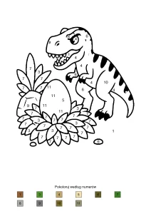 Ćwiczenie Dinozaury