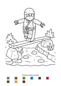 Kolorowanka Lego