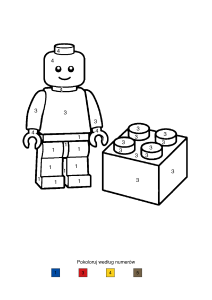 Kolorowanka Lego