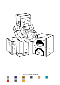 Kolorowanka Minecraft