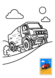 Kolorowanka Dakar