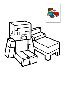 Kolorowanka Minecraft