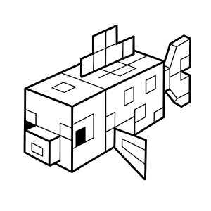 Kolorowanka Minecraft