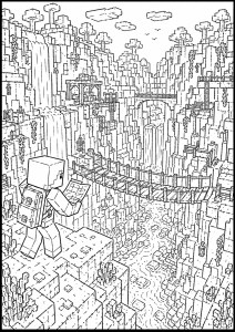 Kolorowanka Minecraft