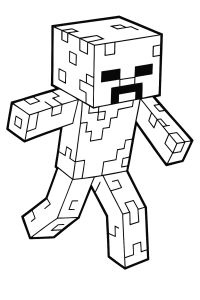 Kolorowanka Minecraft