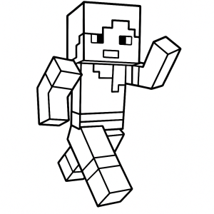 Kolorowanka Minecraft