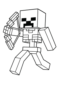 Kolorowanka Minecraft