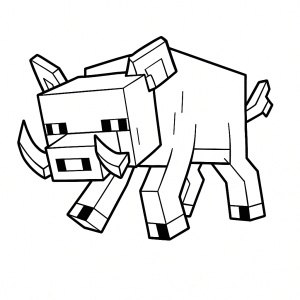 Kolorowanka Minecraft