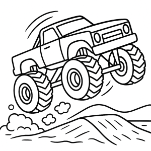 Kolorowanka Monster trucki