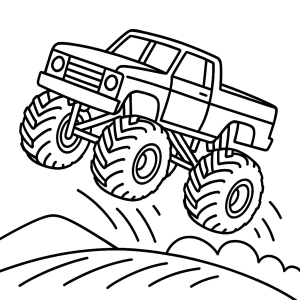 Kolorowanka Monster trucki
