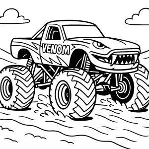 Kolorowanka Monster trucki