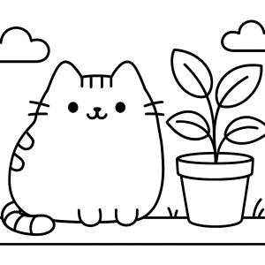 Kolorowanka Pusheen