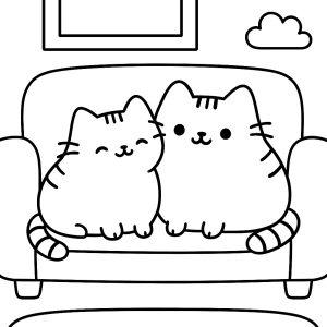 Kolorowanka Pusheen