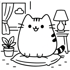 Kolorowanka Pusheen