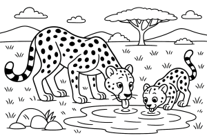Kolorowanka Safari